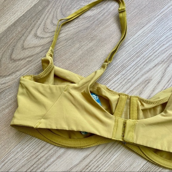 Free People NWT Intimately Yellow Bra/ Bralette w/ Underwire - Picture 6 of 8